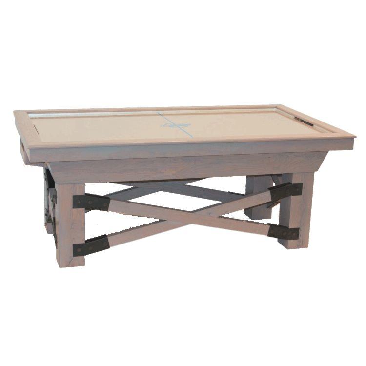 Dynamo 7ft Rustic Furniture Air Hockey Table