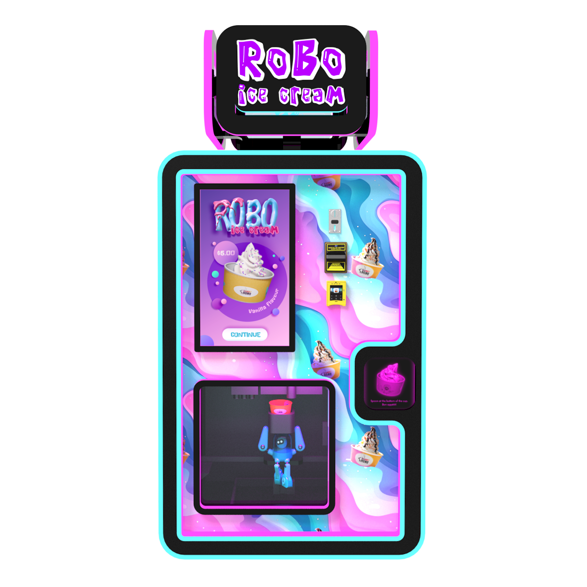Sweet Robo Ice Cream Machine