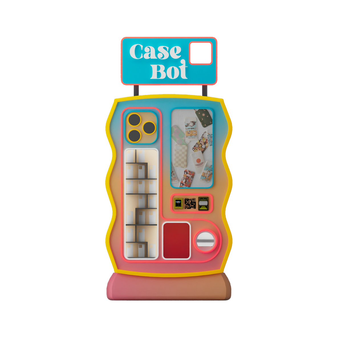 Sweet Robo Case Bot: Phone Case Printing Vending Machine