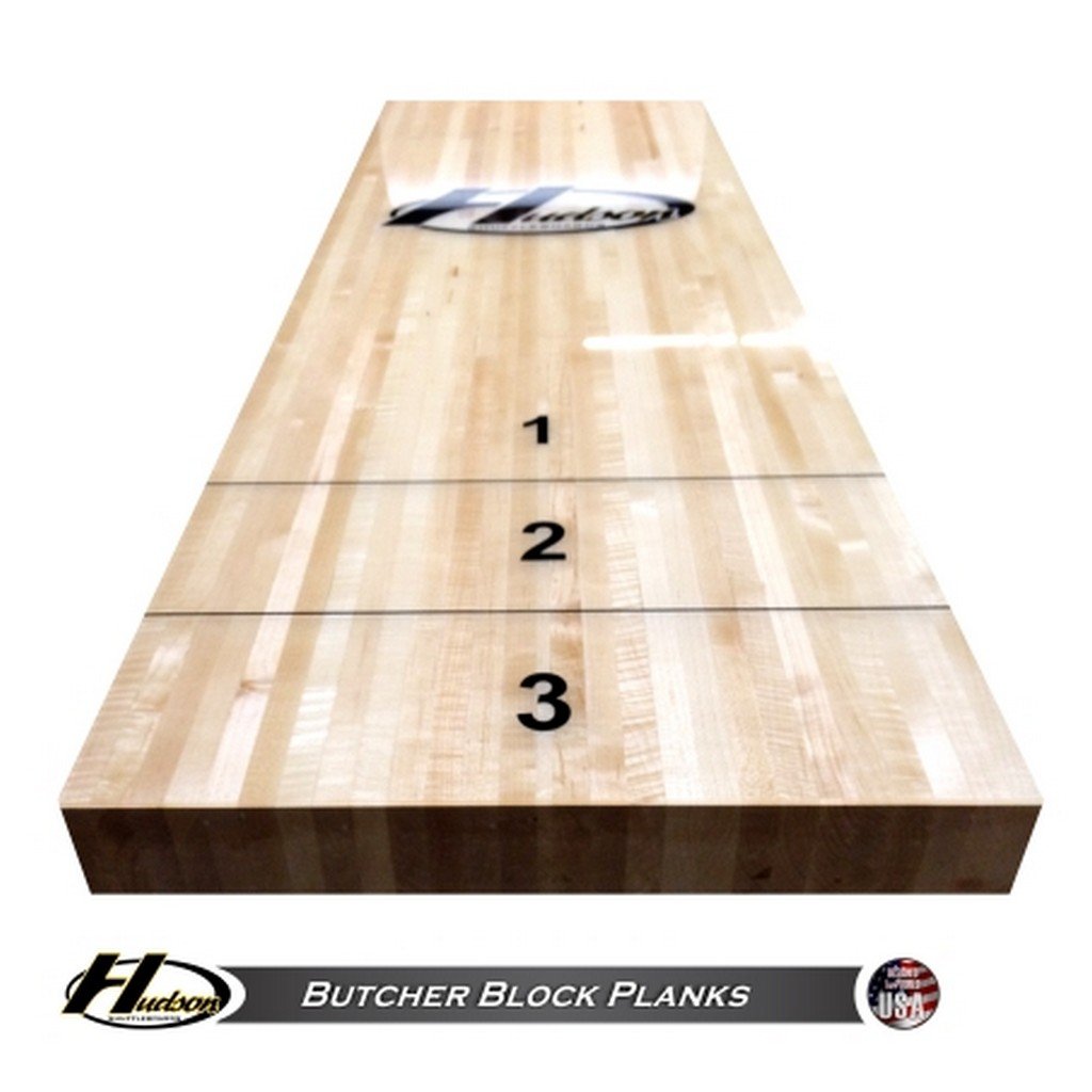 Hudson 3" Thick Hard Rock Maple Butcher Block Planks