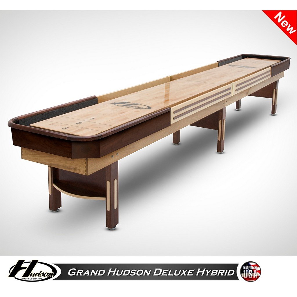 Hudson Shuffleboards Deluxe Hybrid Shuffleboard Table