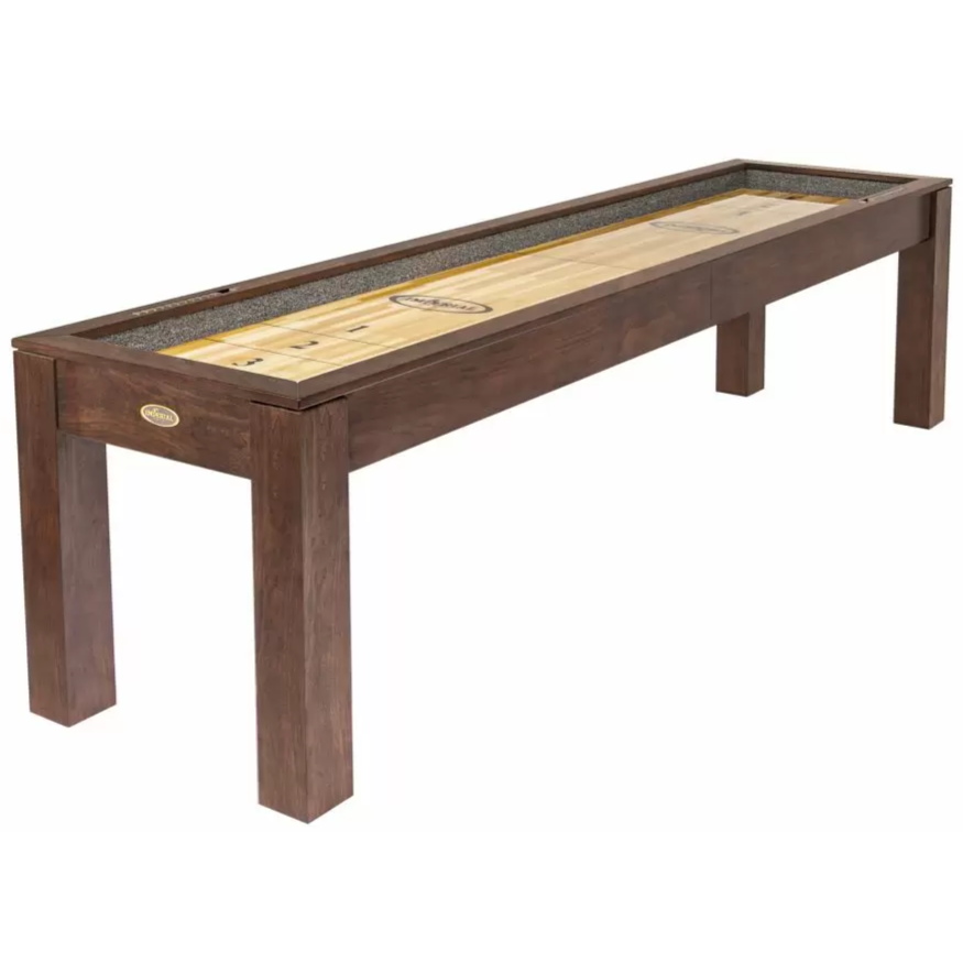 Imperial Penelope Shuffleboard Table in Whiskey