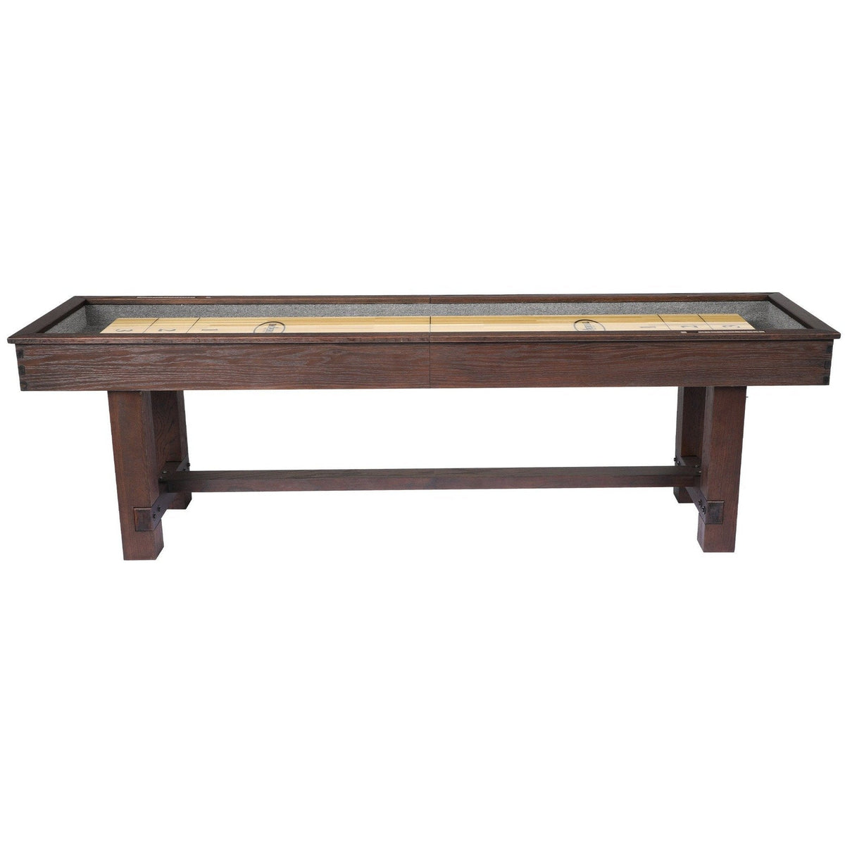 Imperial Reno Shuffleboard Table in Weathered Dark Chestnut