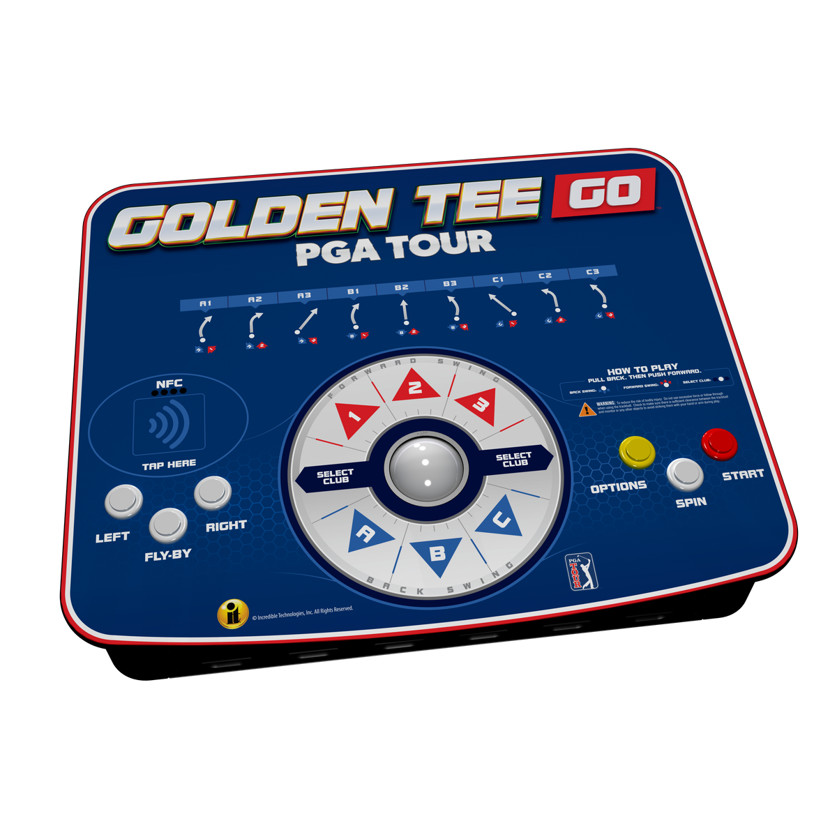 Incredible Technologies Golden Tee GO PGA Tour Edition