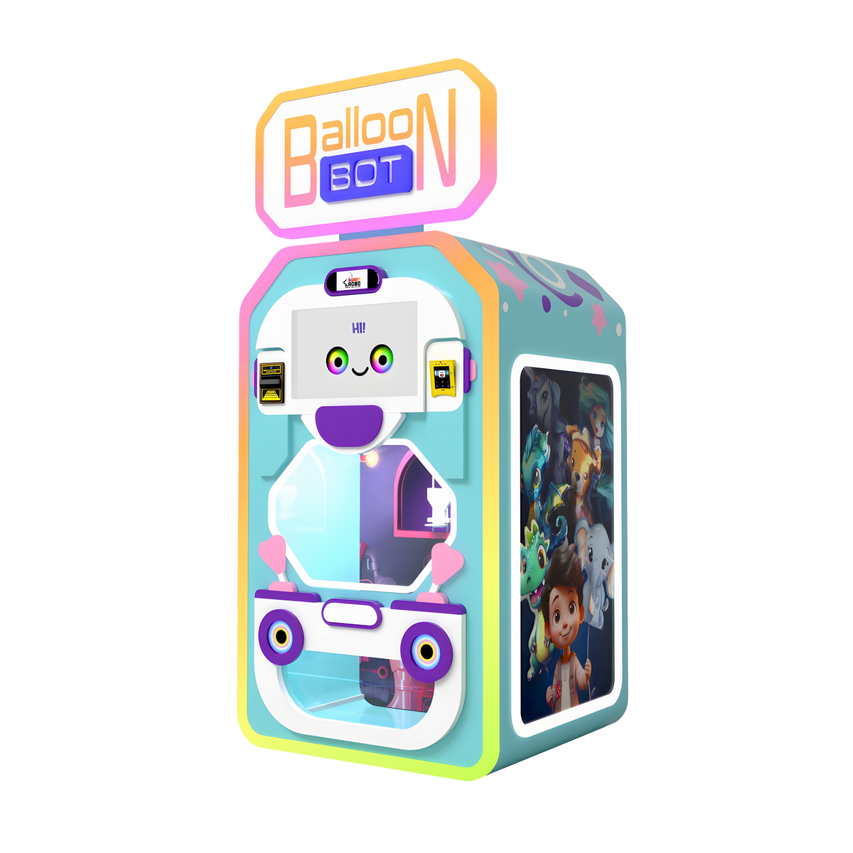 Sweet Robo Balloon Bot Vending Machine