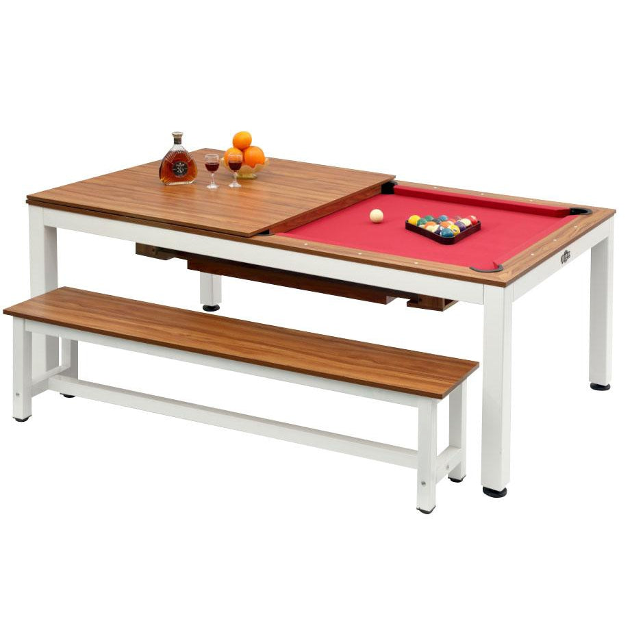 Playcraft Glacier 7' Pool Table with Dining Top