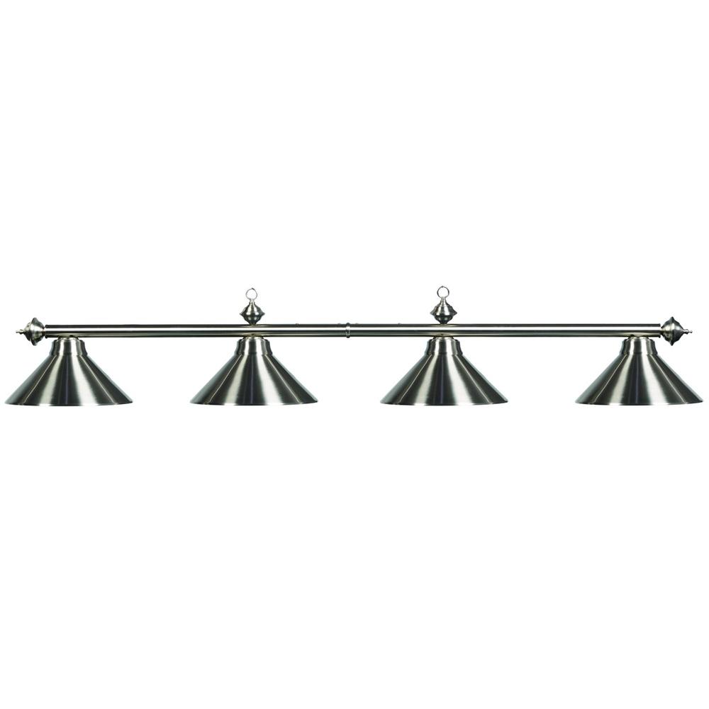 RAM Game Room 78" 4 Lt Billiard Light - Stainless