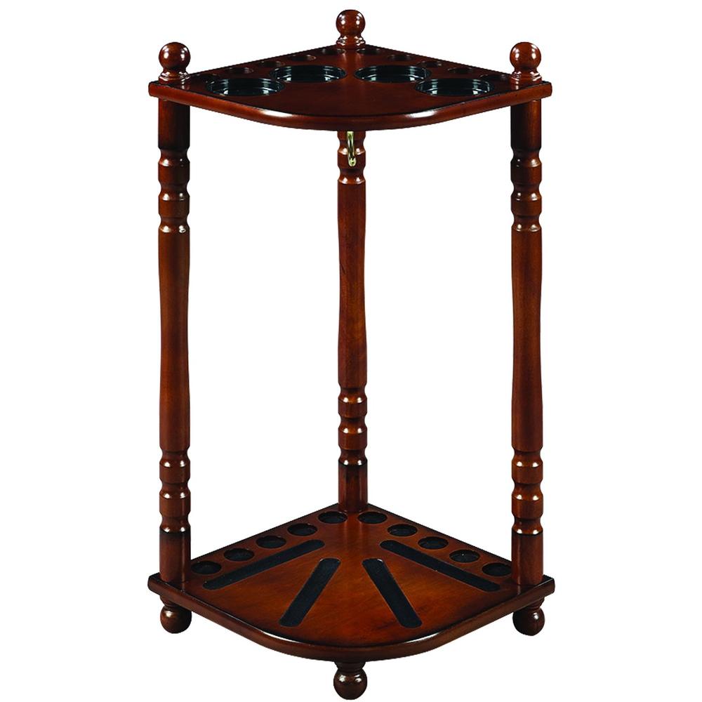 RAM Game Room Floor Cue Rack - Chestnut