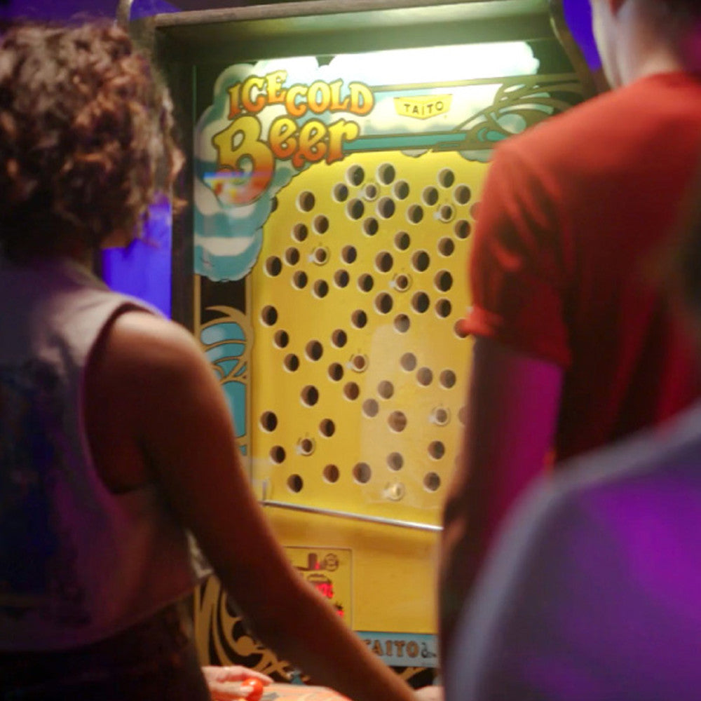 Retro Arcade Ice Cold Beer Arcade Game