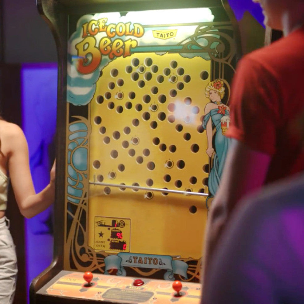 Retro Arcade Ice Cold Beer Arcade Game
