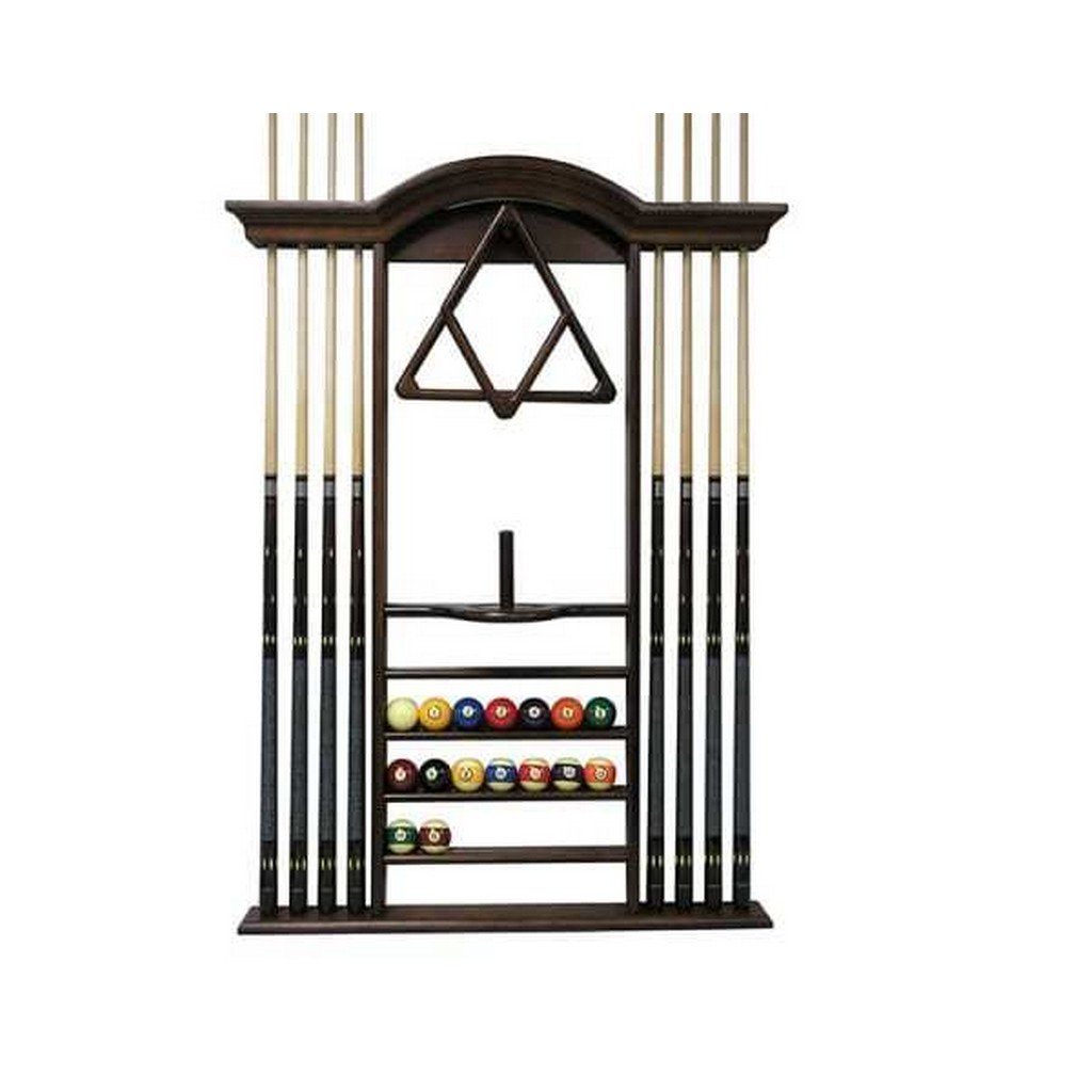 The Level Best Deluxe Wall Cue Rack