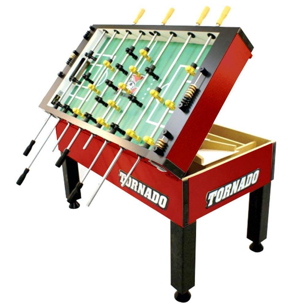 Tornado T-3000 Foosball Table In Crimson Red Home Model