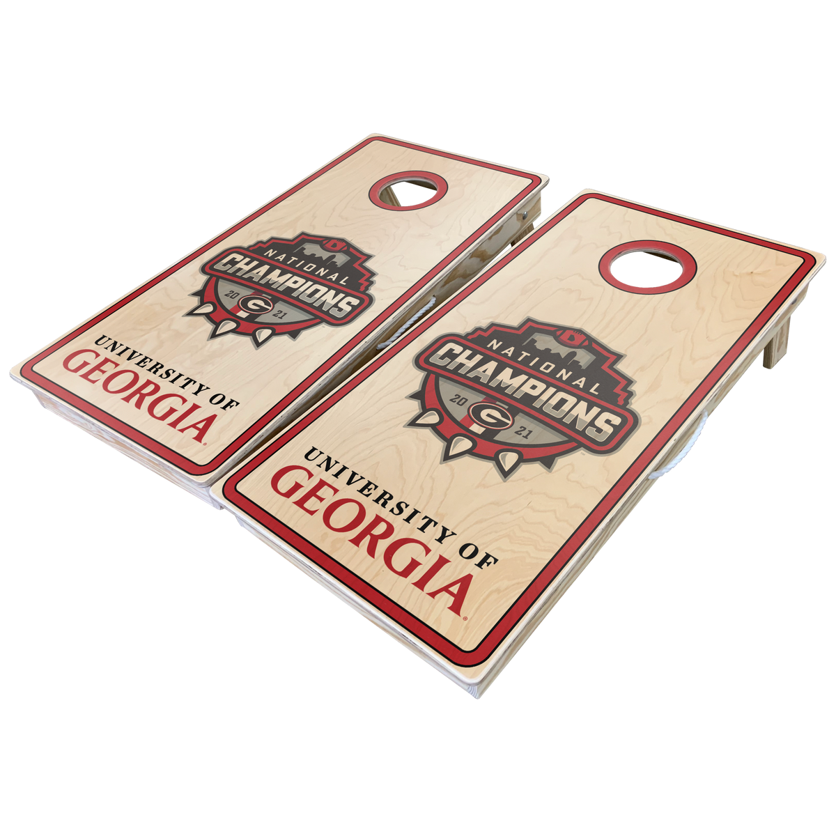 University of Georgia National Championship Cornhole Boards