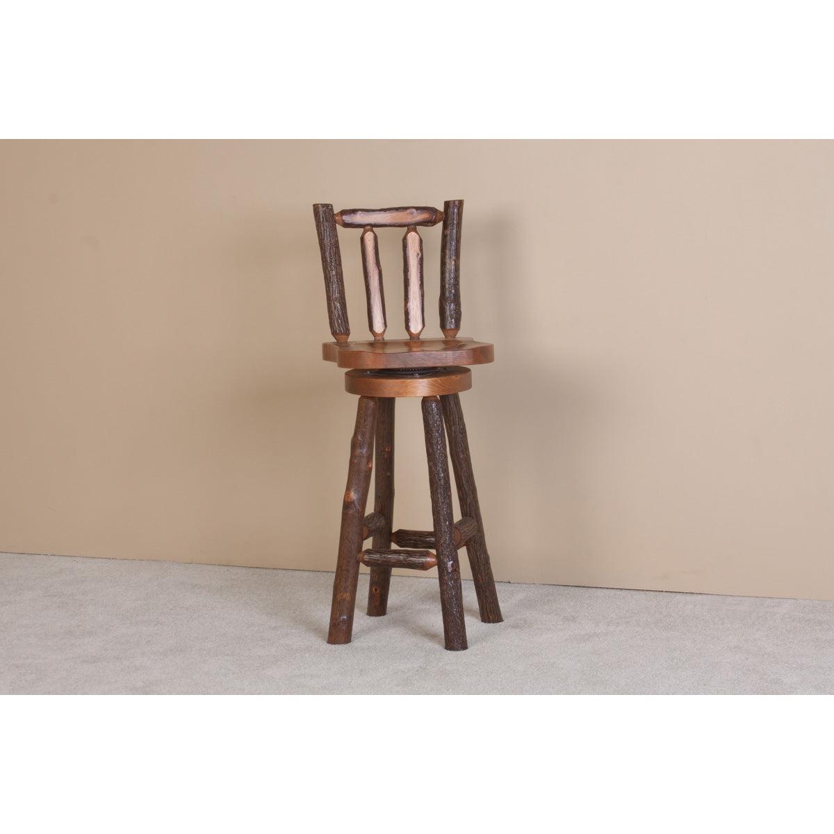 Viking Industries Sawtooth Hickory Bar Stool