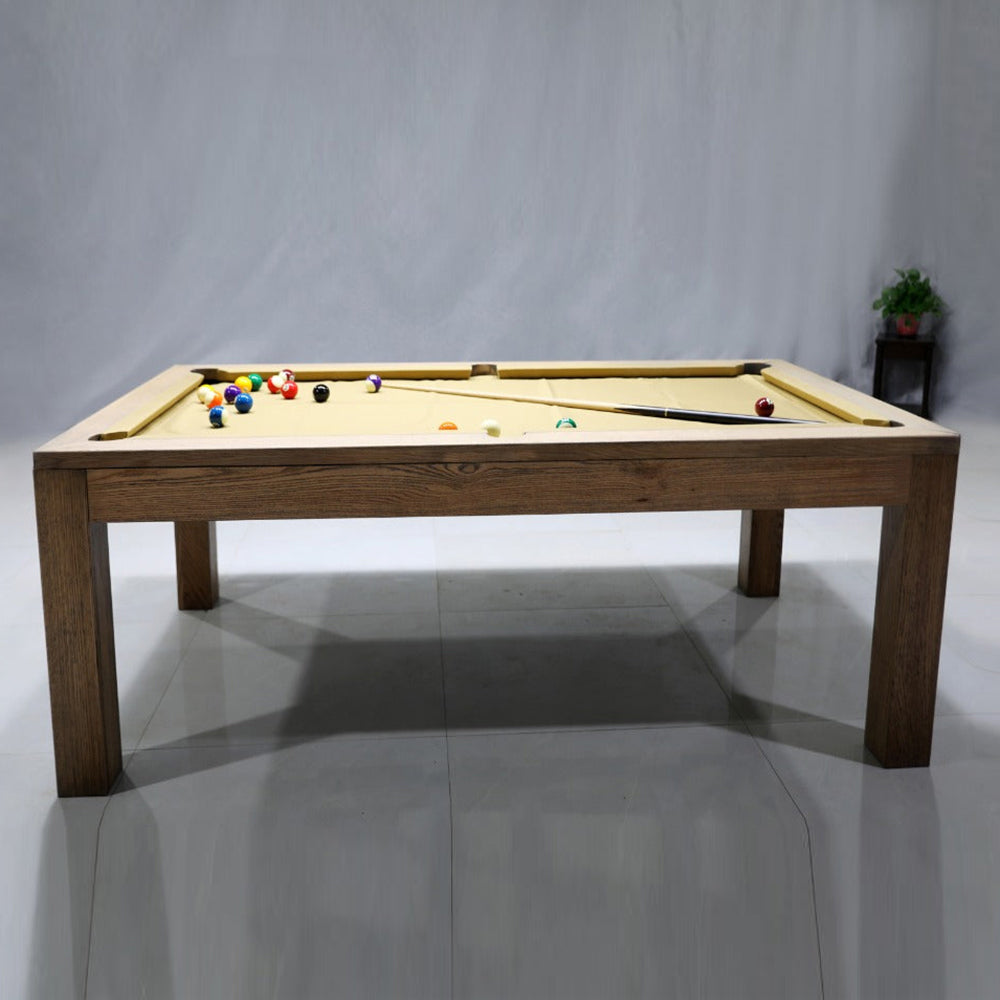 White Billiards Alpha Modern Slate Pool Table