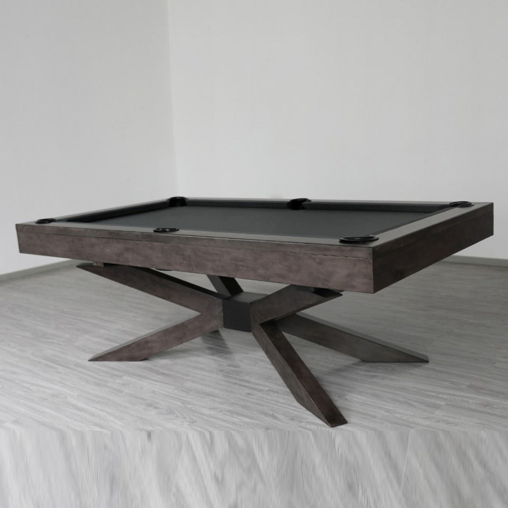 White Billiards The Asbury Modern Slate Pool Table